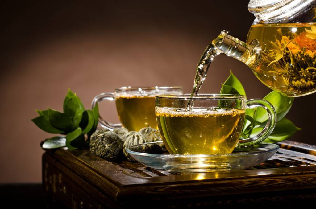 Does green tea have gluten in it?