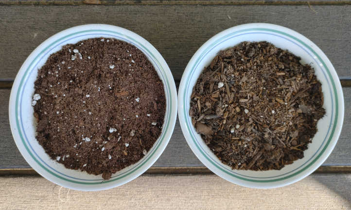 Potting soil vs Seed starting mix