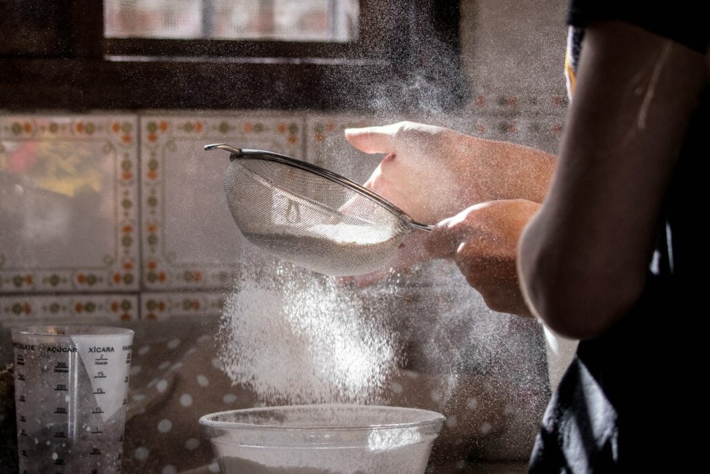 How is rice flour made?