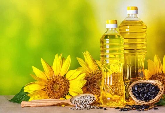 Vegetable oil for starters