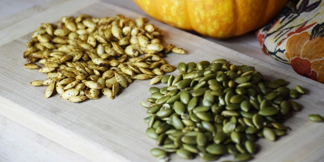 Raw pumpkin seeds are better that cooked or roasted pumpkin seeds