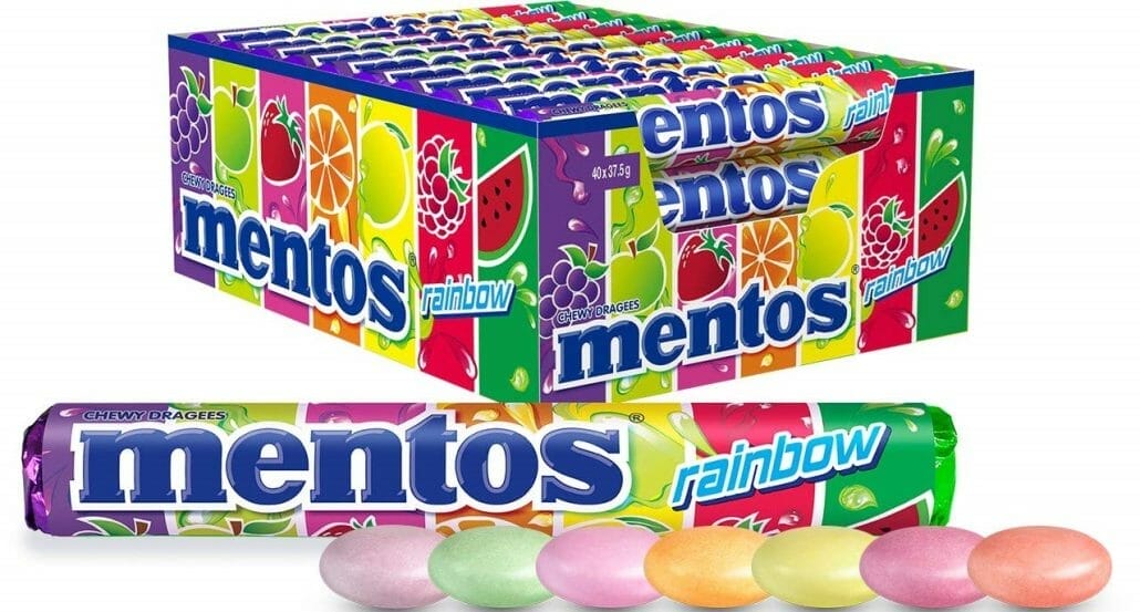Mentos Rainbow
