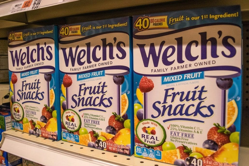 Are Welch's Fruit Snacks Vegetarian?