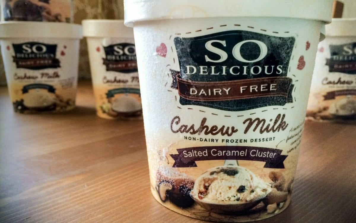 Dairy-Free Cashew Milk Very Vanilla Frozen Dessert(Alternative to Soft Serve)