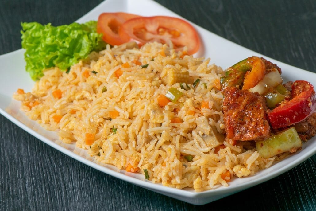 Gluten-free Fried Rice Ingredients