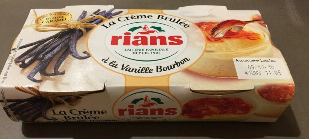 Known Creme Brûlée Manufacturers