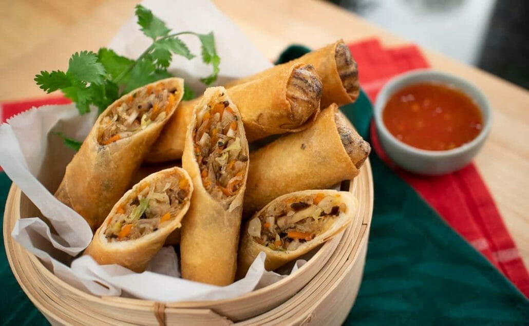 Making Vegan and Gluten-Free Spring Rolls