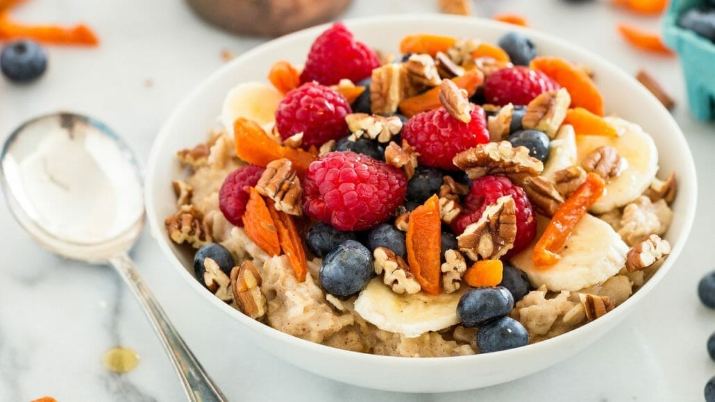 Oatmeal With Fresh Seasonal Fruit