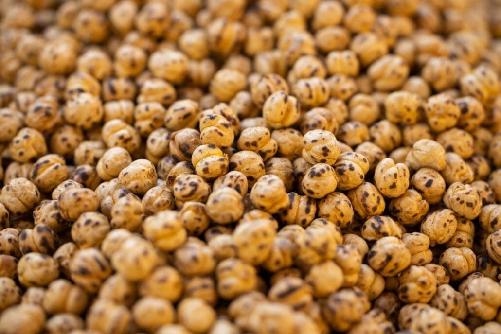 Oil-free Roasted Chickpeas