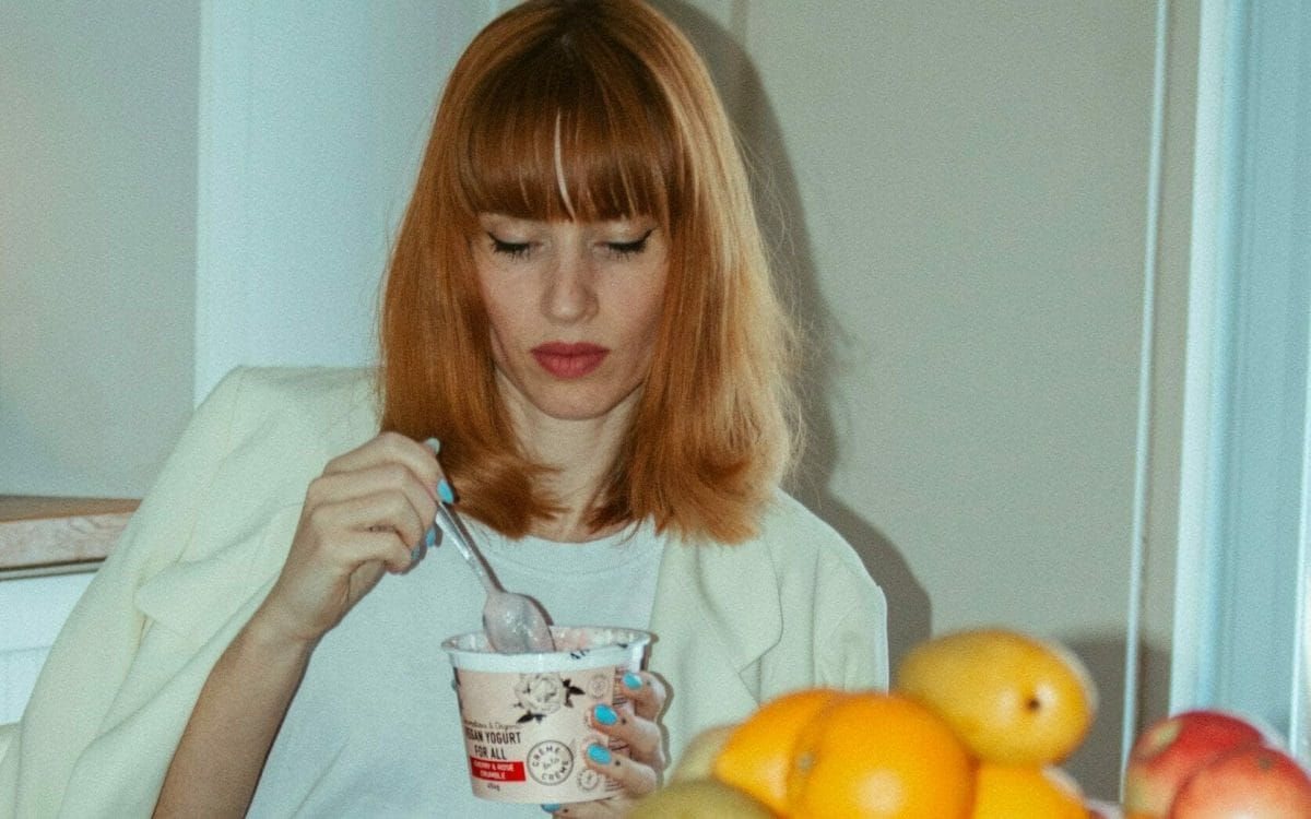 The health benefits of a vegan yogurt