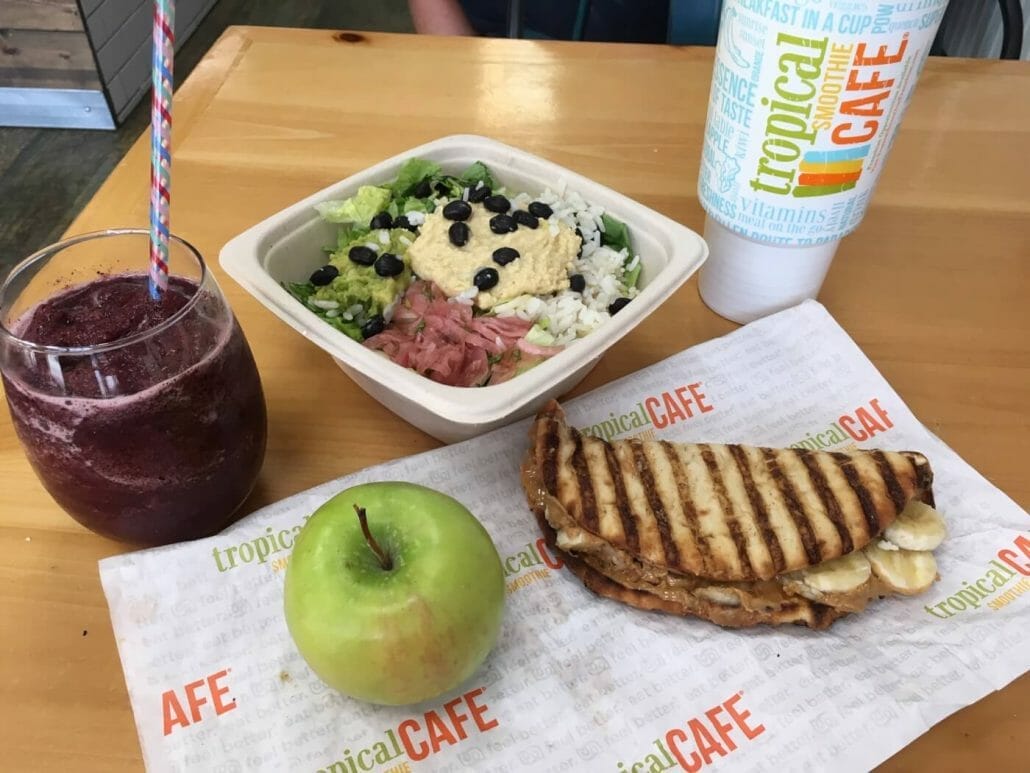 Tropical Smoothie Cafe Vegan Menu
